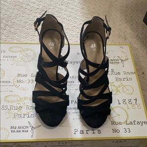 Morticia style heels